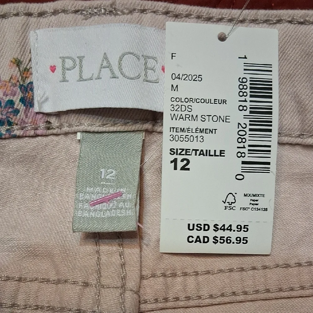 The Children's Place Floral Print Jeans